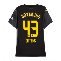 Zenski Nogometni Dres Borussia Dortmund Jamie Bynoe-Gittens #43 Gostujuci 2024-25 Kratak Rukav